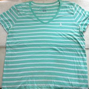 Teal V-Neck